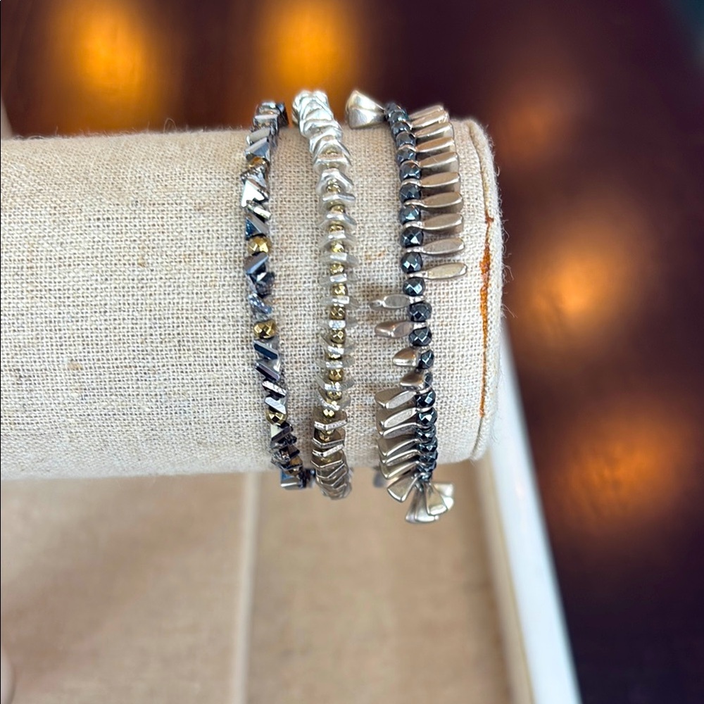 Stella & Dot Montague Stretch Bracelets